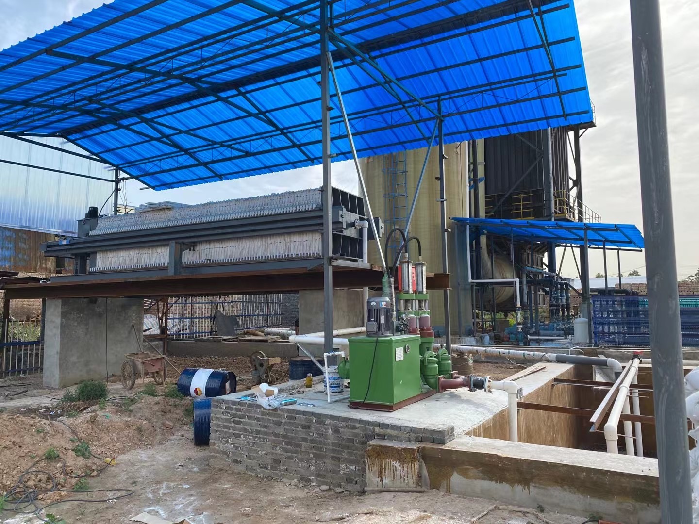 磚廠壓濾機客戶案例 磚廠壓濾機客戶案例